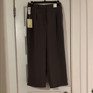 Wilfred Cropped Pants in Dark Brown